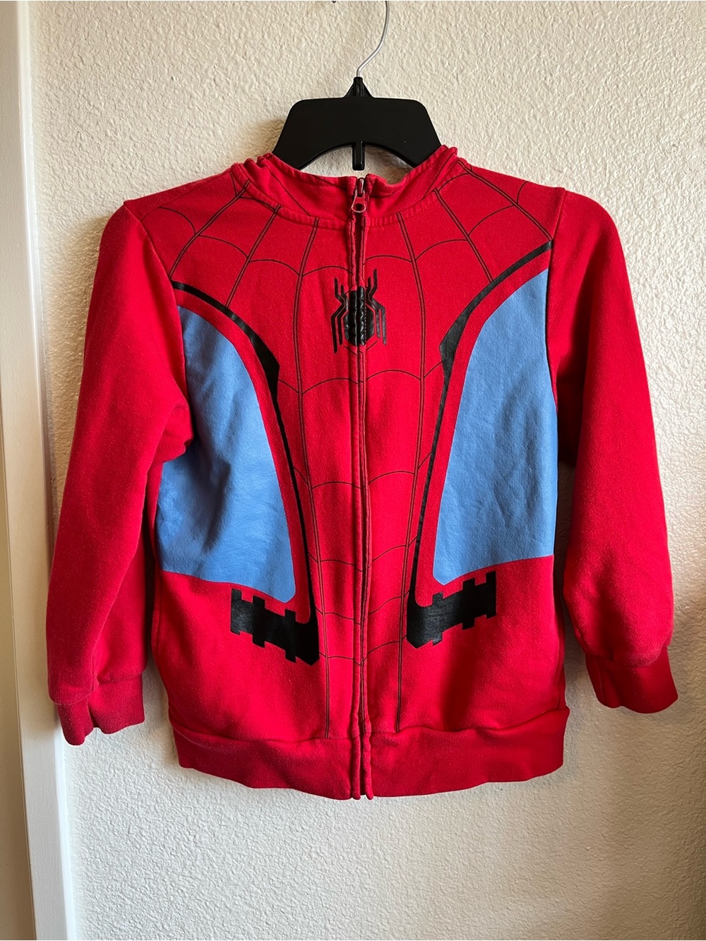 Boys Spider-Man Zip Up Hoodie